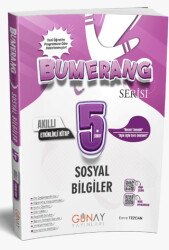 5. Sınıf Bumerang Sosyal Bilgiler Etkinlikli Akıllı Defter Kitap - 1