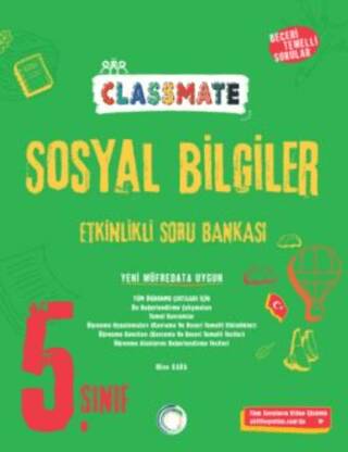 5. Sınıf Classmate Sosyal Bilgiler Etkinlikli Soru Bankası - 1