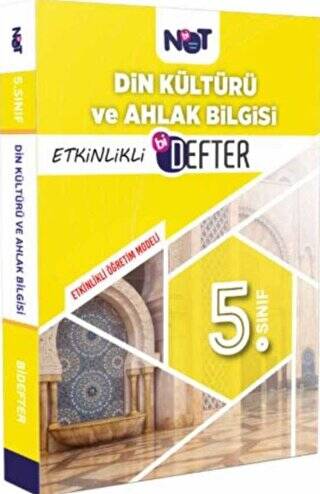 5. Sınıf Din Kültürü Ve Ahlak Bilgisi Etkinlikli Bi Defter - 1