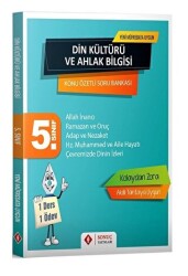 5. Sınıf Din Kültürü ve Ahlak Bilgisi Konu Özetli Soru Bankası - 1