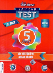 5. Sınıf Din Kültürü ve Ahlak Bilgisi Yaprak Test - 1