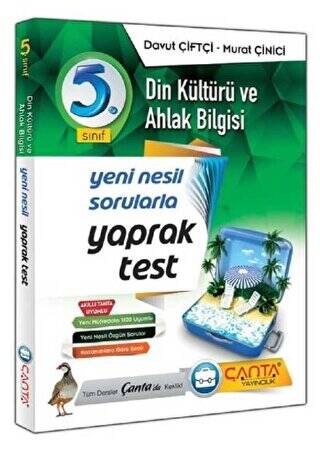 5. Sınıf Din Kültürü ve Ahlak Bilgisi Yaprak Test - 1