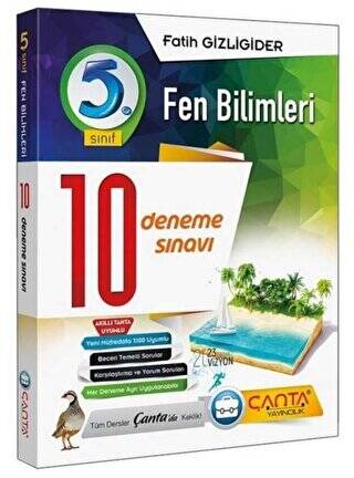 5. Sınıf Fen Bilimleri 10 Deneme - 1