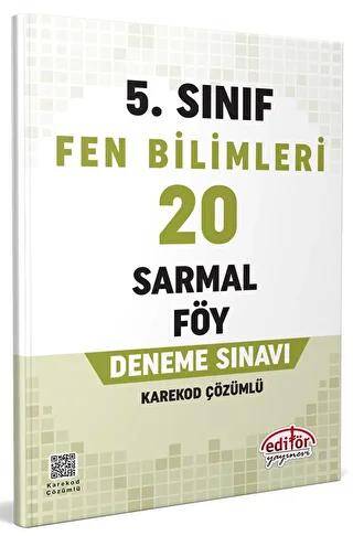 5. Sınıf Fen Bilimleri 20 Sarmal Föy Deneme Sınavı - 1