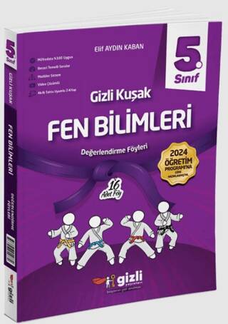 5. Sınıf Fen Bilimleri Gizli Kuşak Değerlendirme Föyleri - 1