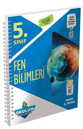 5. Sınıf Fen Bilimleri Okulum Akıllı Defter - 1