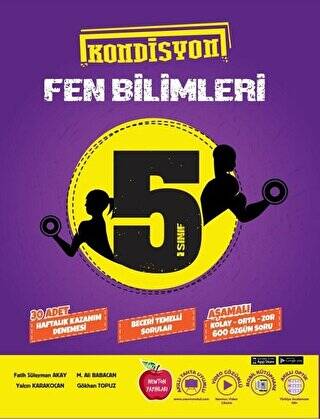 5. Sınıf Kondüsyon Fen Bilimleri Deneme - 1