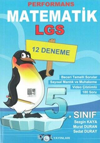 5. Sınıf LGS Performans Matematik 12 Deneme - 1