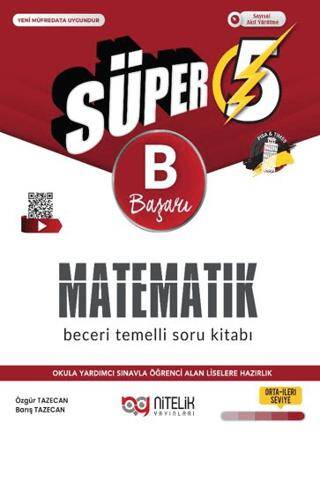 5. Sınıf matematik B Beceri Temelli Soru Kitabı - 1