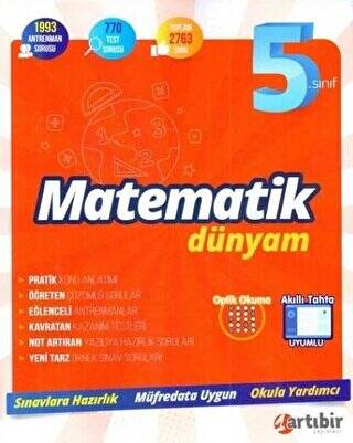 5. Sınıf Matematik Dünyam 2019 - 1