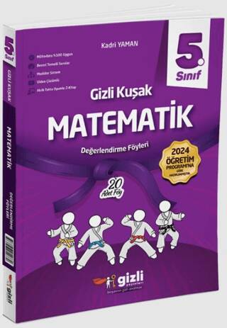 5. Sınıf Matematik Gizli Kuşak Değerlendirme Föyleri - 1