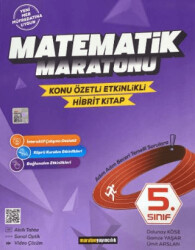 5. Sınıf Matematik Maratonu Konu Özetli - Etkinlikli Kitap - 1