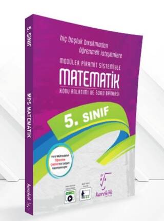 5. Sınıf Matematik MPS Modüler Piramit Sistemi Konu Anlatımlı Soru Bankası Karekök Yayınları - 1