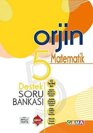 5. Sınıf Orjin Matematik Destek Soru Bankası - 1