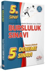 5. Sınıf Bursluluk Sınavı Çözümlü 5 Deneme Sınavı - 1