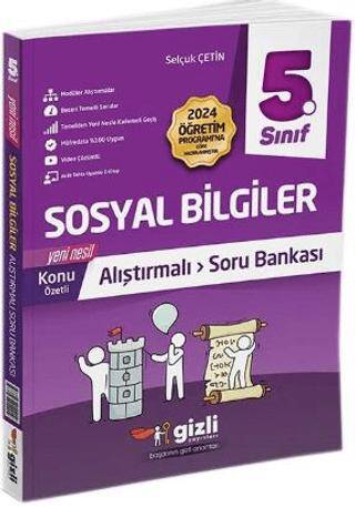 5. Sınıf Sosyal Bilgiler Alıştırmalı Soru Bankası - 1