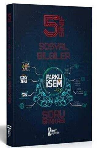 5. Sınıf Sosyal Bilgiler Farklı İsem Soru Bankası - 1