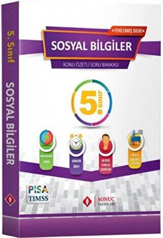 5. Sınıf Sosyal Bilgiler Konu Özetli Soru Bankası Set - 1