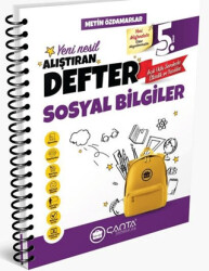 5. Sınıf Sosyal Bilgiler Okula Yardımcı Alıştıran Defter - 1