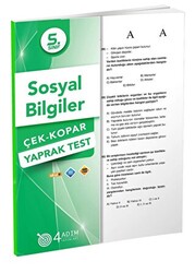 5. Sınıf Sosyal Bilgiler Yaprak Test 2019 - 1