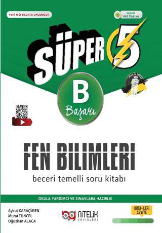 5. Sınıf Süper Fen Bilimleri Beceri Temelli Soru Kitabı B - 1