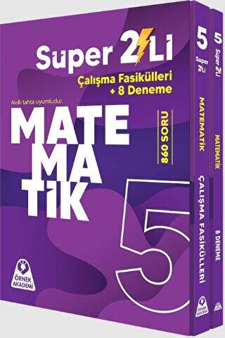 5. Sınıf Süper İkili Matematik Seti - 1