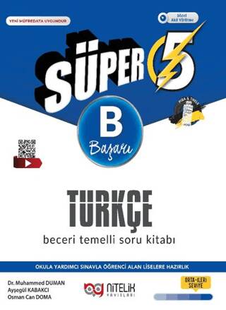 5. Sınıf Süper Türkçe Beceri Temelli Soru Kitabı - 1