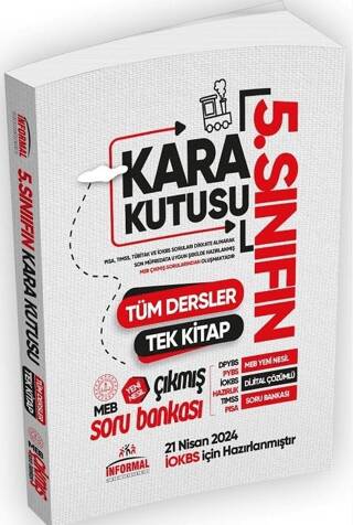 5. Sınıf Tüm Dersler Kara Kutusu Çıkmış Sorular Soru Bankası Çözümlü - 1