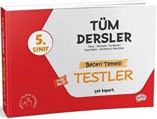 5. Sınıf Tüm Dersler Yeni Nesil Beceri Temelli Dersler - 1