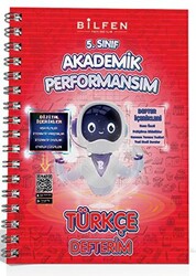 5. Sınıf Türkçe Akademik Performansım Defterim - 1