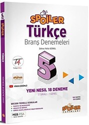 5. Sınıf Türkçe Branş Denemeleri - 1