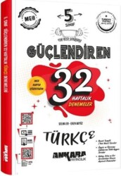 5. Sınıf Türkçe Güçlendiren 32 Haftalık Denemeleri - 1