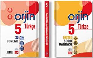 5. Sınıf Türkçe Orjin Destek Soru Bankası - 1