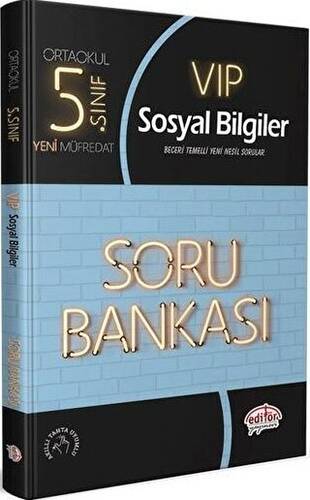 5. Sınıf VIP Sosyal Bilgiler Soru Bankası - 1