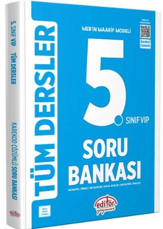 5. Sınıf VIP Tüm Dersler Soru Bankası - 1