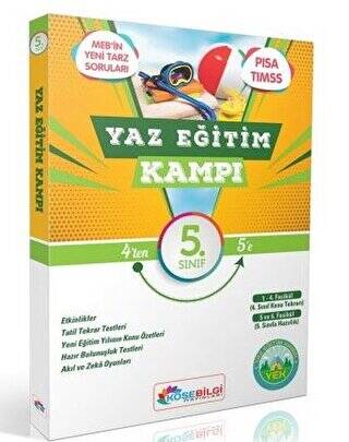 5. Sınıf Yaz Eğitim Kampı Tatil Kitabı - 1