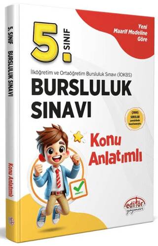 5.Sınıf Bursluluk Sınavı Konu Anlatımlı Karekod Çözümlü - 1