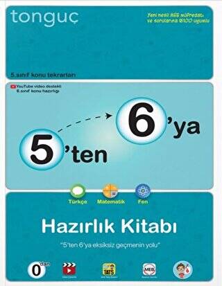 5`ten 6`ya Hazırlık Kitabı - 1