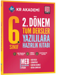 6. Sınıf 2. Dönem Tüm Dersler Yazılılara Hazırlık Kitabı - 1