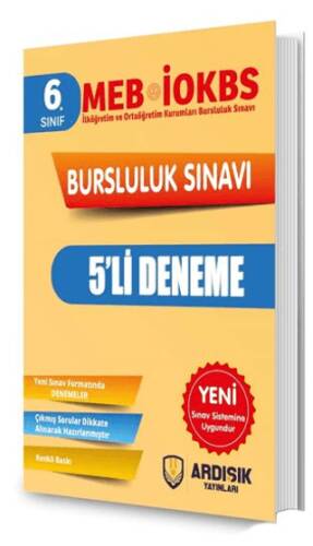 6. Sınıf 2025 Bursluluk Deneme Sınavı - 1