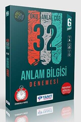 6. Sınıf Anlam Bilgisi 32 Deneme - 1