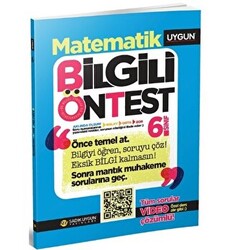 6. Sınıf Bilgili Ön Test Matematik - 1