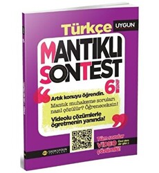 6. Sınıf Bilgili Ön Test Türkçe - 1