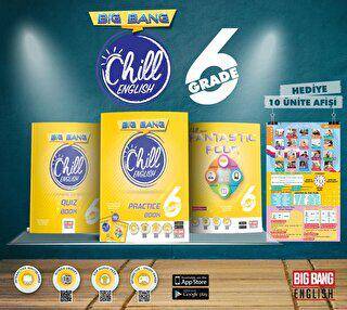 6. Sınıf Chill English Practice Book+Fantastic Four+Quiz Book+Ünite Afişleri - 1