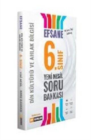 6. Sınıf Din Kültürü ve Ahlak Bilgisi Efsane Yeni Nesil Soru Bankası - 1