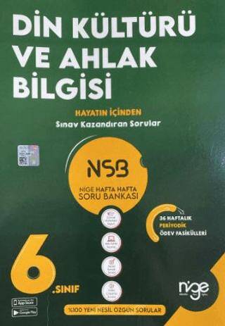 6. Sınıf Din Kültürü ve Ahlak Bilgisi Soru Bankası - 1