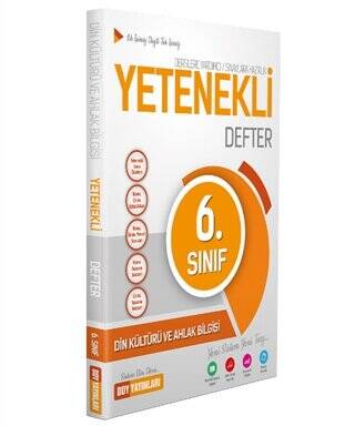 6. Sınıf Din Kültürü ve Ahlak Bilgisi Yetenekli Defter - 1