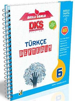 6 Sınıf DKS 4B Türkçe Defterim - 1