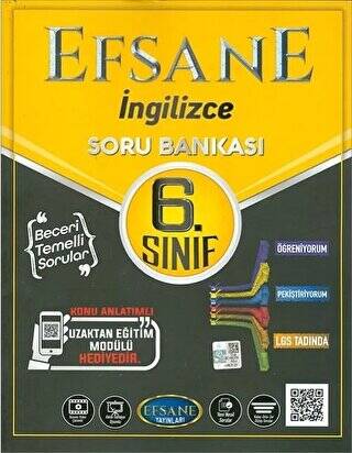 6. Sınıf Efsane İngilizce Soru Bankası - 1