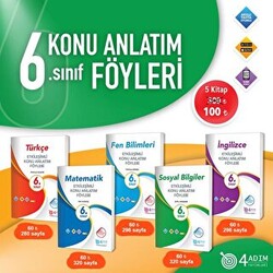 6. Sınıf Etkileşimli Konu Anlatım Föyleri Seti 5 Ders -4 Adım - 1